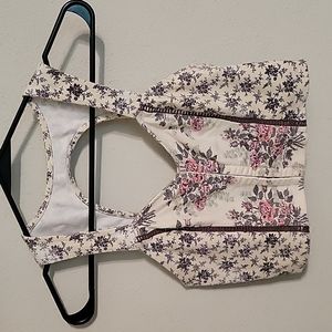 Floral crop top